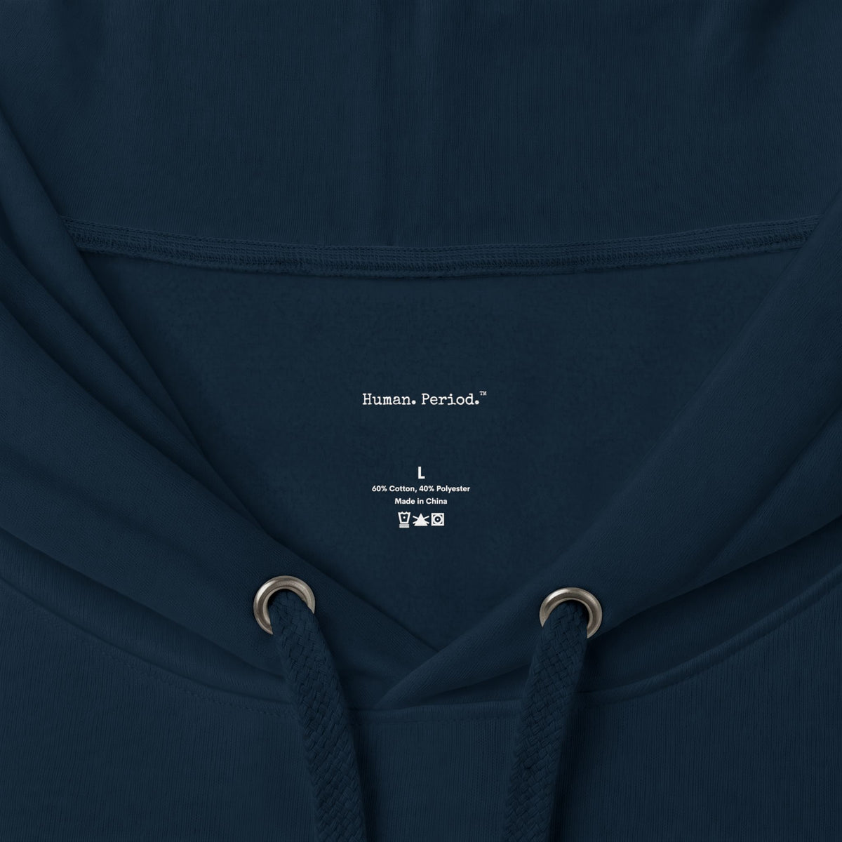 Human. Period. | Heavyweight Hoodie