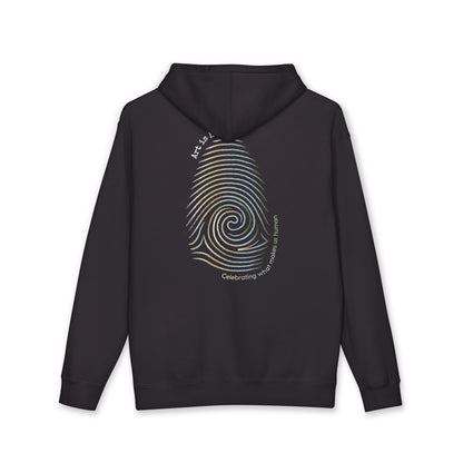 Art is Human. Period. | Color Gradient Heavyweight Hoodie